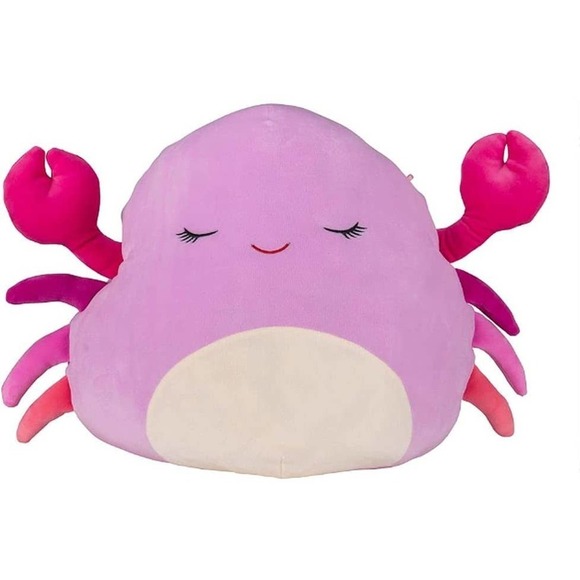 Squishmallows Other - Squishmallows 16 in Cailey The Pink Crab Kellytoy Plush Stuffed Animal Toy